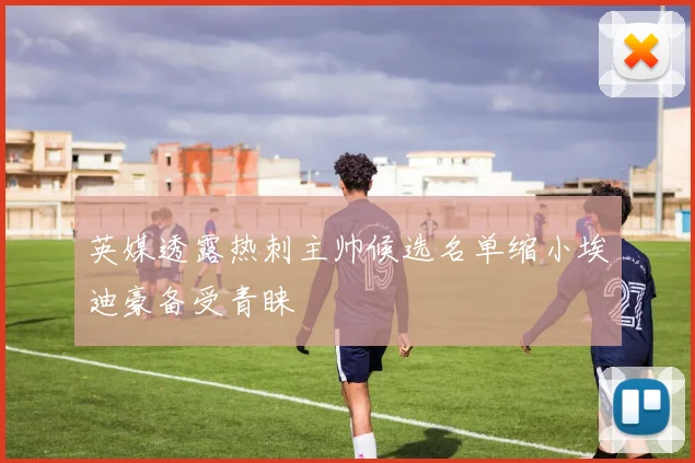 英媒透露热刺主帅候选名单缩小埃迪豪备受青睐